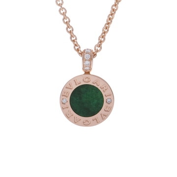 ブルガリ ブルガリブルガリ ネックレス ゴールド 350681 K18ピンクゴールド PG レディース ジュエリー 【中古】【jewelry】