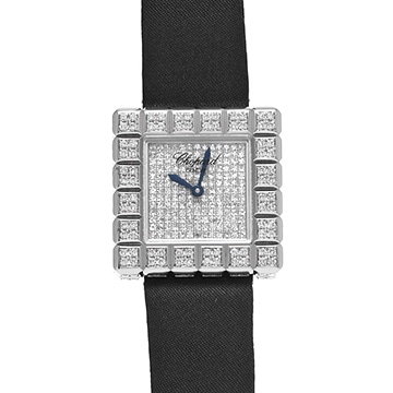 ショパール アイスキューブ ダイヤモンド レディース 時計 【中古】【wristwatch】