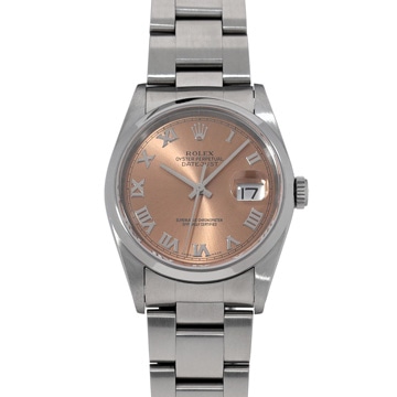 ロレックス デイトジャスト 16200 ピンク メンズ 時計 【中古】【wristwatch】