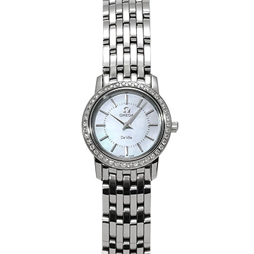 オメガ デ・ヴィル 4575.74 ブルーシェル レディース 時計 【中古】【wristwatch】