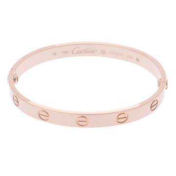 カルティエ ラブブレスレット #16 旧型 ゴールド K18ピンクゴールド PG レディース ジュエリー 【中古】【jewelry】