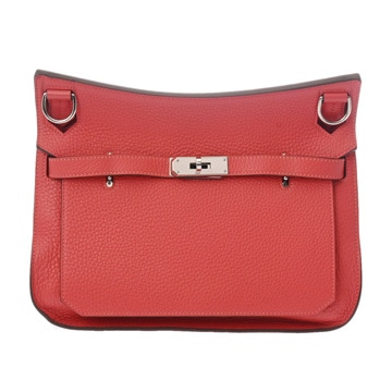 エルメス ジプシエール 28  ルージュピヴォワンヌ トリヨンクレマンス レディース バッグ 【中古】【bag】