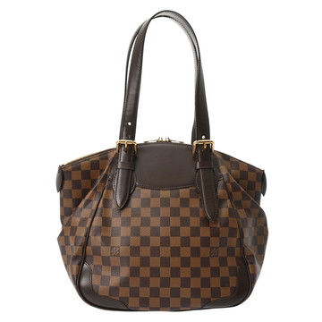 ルイ ヴィトン ダミエ ヴェローナ GM ブラウン N41119 ダミエキャンバス レディース バッグ 【中古】【bag】