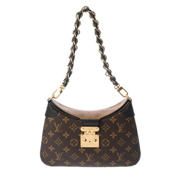 ルイ ヴィトン モノグラム LV トゥイニー ブラウン M46659 モノグラムキャンバス/モノグラムリバースキャンバス レディース バッグ 【中古】【bag】