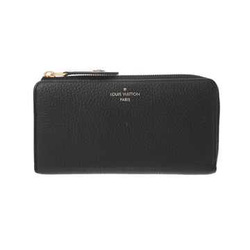 ルイ ヴィトン ポルトフォイユ コメット ノワール/ピンク M63102 トリヨン レディース 財布 【中古】【purse】