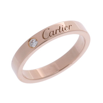 カルティエ Cドゥ ウェディング リング 3MM #50  ゴールド B4086450 K18ピンクゴールド PG レディース ジュエリー 【中古】【jewelry】