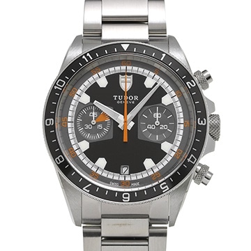 チューダー / チュードル ヘリテージ クロノ 70330N グレー/ブラック メンズ 時計 【中古】【wristwatch】