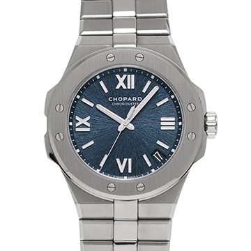 ショパール アルパイン イーグル ラージ 298600-3001 ブルー メンズ 時計 【中古】【wristwatch】