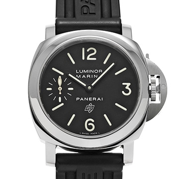 パネライ ルミノールマリーナ ロゴ PAM00005 ブラック メンズ 時計 【中古】【wristwatch】
