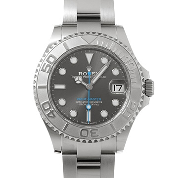 ロレックス ヨットマスター 37 ダークロジウム 268622 スレートグレー ユニセックス 時計 【中古】【wristwatch】