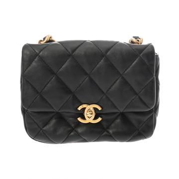 シャネル マトラッセ スモールフラップバッグ ブラック AS3206 ラムスキン レディース バッグ 【中古】【bag】