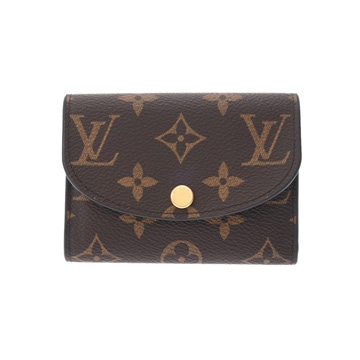 ルイ ヴィトン モノグラム ポルトモネ ロザリ フューシャ モノグラムキャンバス レディース 財布 【中古】【purse】