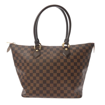 ルイ ヴィトン ダミエ サレヤ MM エベヌ N51182 ダミエキャンバス レディース バッグ 【中古】【bag】
