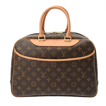 ルイ ヴィトン モノグラム ドーヴィル ブラウン M47270 モノグラムキャンバス レディース バッグ 【中古】【bag】