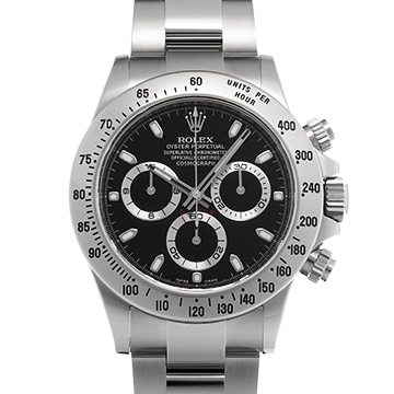 ロレックス コスモグラフ デイトナ 116520 ブラック メンズ 時計 【中古】【wristwatch】