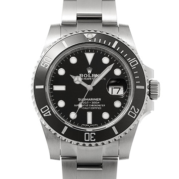 ロレックス サブマリーナ デイト 116610LN ブラック メンズ 時計 【中古】【wristwatch】