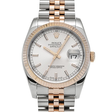 ロレックス デイトジャスト 116231 シルバー メンズ 時計 【中古】【wristwatch】