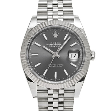 ロレックス デイトジャスト 41 126334 スレート メンズ 時計 【中古】【wristwatch】