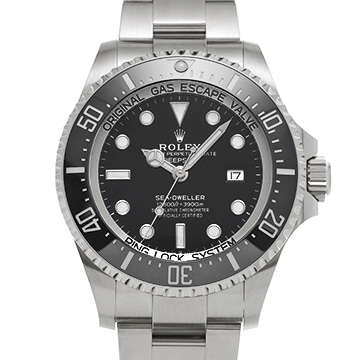 ロレックス シードゥエラー ディープシー 126660 ブラック メンズ 時計 【中古】【wristwatch】