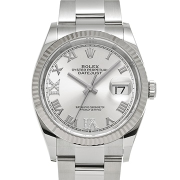 ロレックス デイトジャスト 36 126234 シルバー/ダイヤモンド メンズ 時計 【新品】【wristwatch】