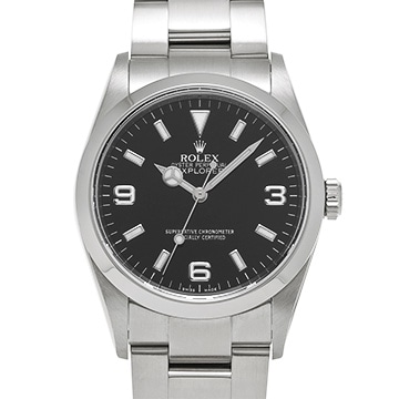 ロレックス エクスプローラー 114270 ブラック メンズ 時計 【中古】【wristwatch】
