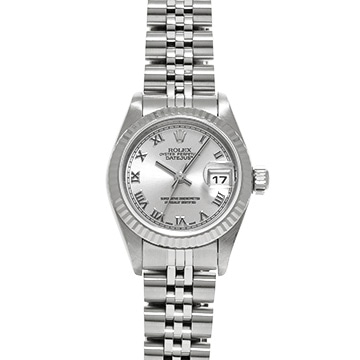 ロレックス デイトジャスト 79174 グレー レディース 時計 【中古】【wristwatch】