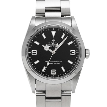 ロレックス エクスプローラー 14270 ブラック メンズ 時計 【中古】【wristwatch】