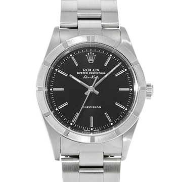 ロレックス エアキング 14010M ブラック メンズ 時計 【中古】【wristwatch】