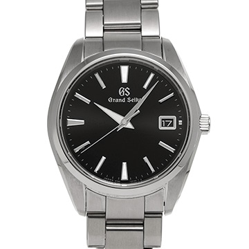 グランドセイコー ヘリテージコレクション クォーツ SBGP011 ブラック メンズ 時計 【中古】【wristwatch】