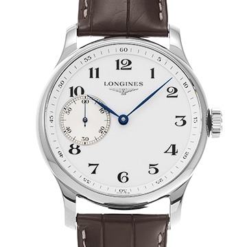 ロンジン マスターコレクション L2.841.4.18.3 ホワイト メンズ 時計 【中古】【wristwatch】