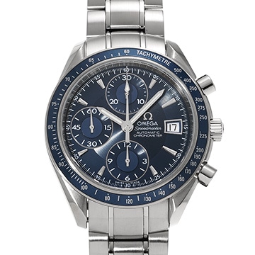 オメガ スピードマスター デイト 3212.80 ブルー メンズ 時計 【中古】【wristwatch】