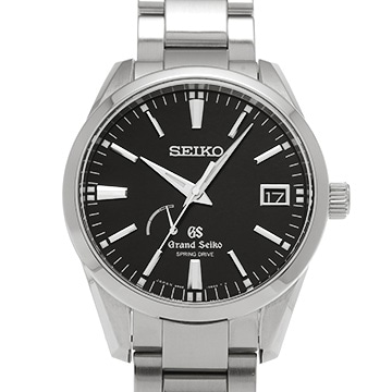 グランドセイコー スプリングドライブ SBGA101 ブラック メンズ 時計 【中古】【wristwatch】
