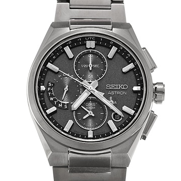 セイコー アストロン ネクスター SBXC163 ブラック メンズ 時計 【中古】【wristwatch】