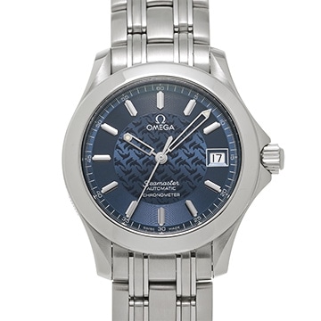 オメガ シーマスター 120 ジャック・マイヨール 2000 2506.80 ブルー メンズ 時計 【中古】【wristwatch】