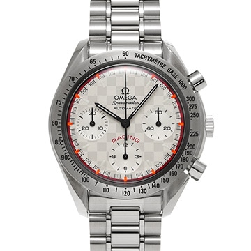 オメガ スピードマスター レーシング ミハエル・シューマッハ 2000 3517.30 シルバー メンズ 時計 【中古】【wristwatch】
