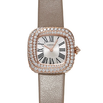 カルティエ クッサン ドゥ カルティエ SM WJCS0004 シルバー レディース 時計 【中古】【wristwatch】