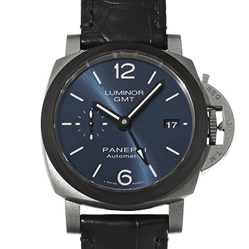 パネライ ルミノール GMT PAM01279 ブルー メンズ 時計 【中古】【wristwatch】