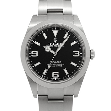 ロレックス エクスプローラー 214270 ブラック メンズ 時計 【中古】【wristwatch】