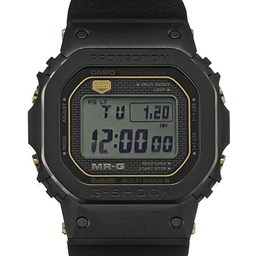 カシオ G-SHOCK MRG-B5000シリーズ MRG-B5000R-1JR ブラック メンズ 時計 【中古】【wristwatch】