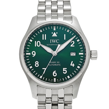 IWC パイロットウォッチ マーク XX IW328206 グリーン メンズ 時計 【中古】【wristwatch】