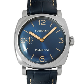 パネライ ラジオミール 1940 3デイズ アッチャイオ PAM00690 ブルー メンズ 時計 【中古】【wristwatch】