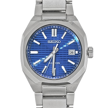 セイコー アストロン ネクスター SBXY061 ブルー メンズ 時計 【中古】【wristwatch】