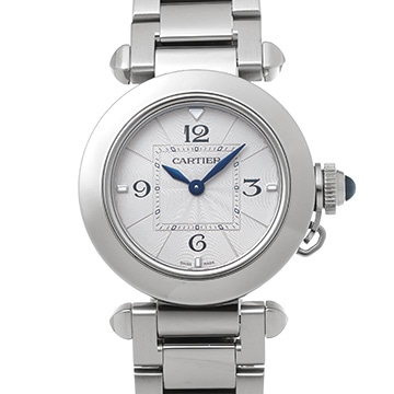 カルティエ パシャ ドゥ カルティエ 30mm WSPA0021 シルバー レディース 時計 【中古】【wristwatch】