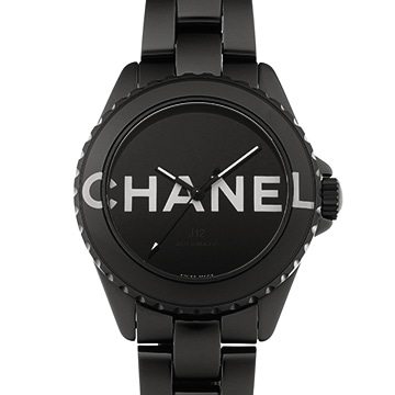 シャネル J12 ウォンテッド ドゥ シャネル 38MM H7418 ブラック メンズ 時計 【中古】【wristwatch】