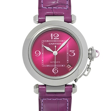 カルティエ パシャC 2005 クリスマス限定 W3108299 バイオレット ユニセックス 時計 【中古】【wristwatch】