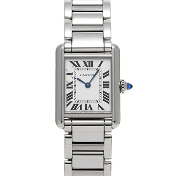 カルティエ タンク マスト SM WSTA0051 シルバー レディース 時計 【中古】【wristwatch】