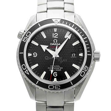 オメガ シーマスター プラネットオーシャン 600 コーアクシャル 007 222.30.46.20.01.001 ブラック メンズ 時計 【中古】【wristwatch】