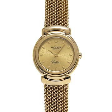 ロレックス チェリーニ 6621/8 シャンパンコンピュータ レディース 時計 【中古】【wristwatch】