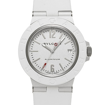 ブルガリ ブルガリブルガリ アルミニウム BB40AT グレー メンズ 時計 【中古】【wristwatch】