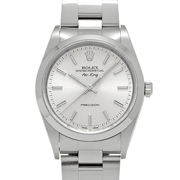 ロレックス エアキング 14000M シルバー メンズ 時計 【中古】【wristwatch】